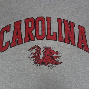 RUSSELL ATHLETICS NORTH CAROLINA GAMECOCKS GRAY LARGE T-SHIRT L381